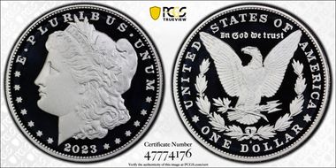 2023-S $1 Morgan Dollar First Strike PR69DCAM