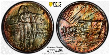 1926 50C Oregon MS66+