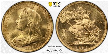 1893 Sov S-3874 MS65