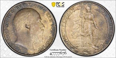 1906 Florin S-3981 AU55