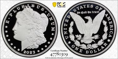 2023-S $1 Morgan Dollar First Strike PR70DCAM
