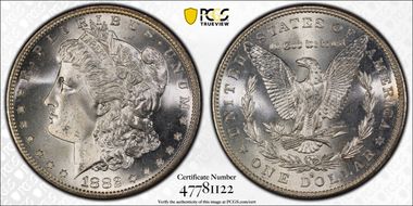 1882-S $1 MS66