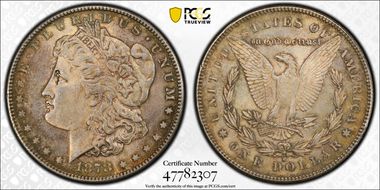 1878-S $1 MS61