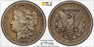 1879-CC $1 Capped Die F15