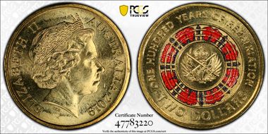 2019 $2 100 Years of Repatriation Colorized MS66