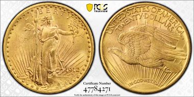 1912 $20 MS63
