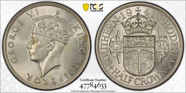 1941 1/2 Cr MS62