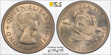 1958 Shil Broken Back MS66