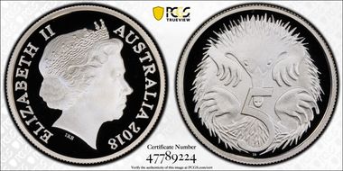 2018 5C Silver PR70DCAM