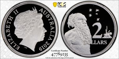 2019 $2 Silver PR70DCAM