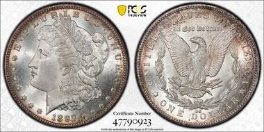 1892-CC $1 MS66