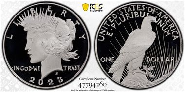 2023-S $1 Peace Dollar First Strike PR69DCAM