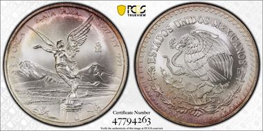 1997-Mo Onza Libertad Ag MS68