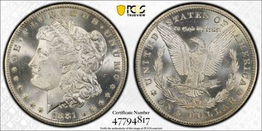 1881-CC $1 MS65