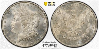 1895-S $1 MS64