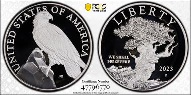 2023-P Medal American Liberty First Strike PR69DCAM