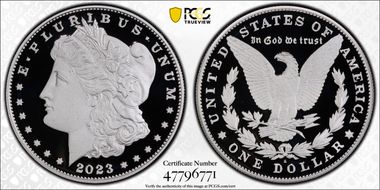 2023-S $1 Morgan Dollar First Strike PR70DCAM