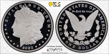 2023-S $1 Morgan Dollar First Strike PR69DCAM