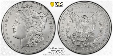 2023 $1 Morgan Dollar MS70