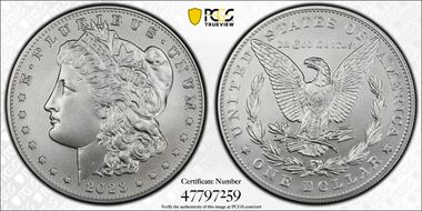 2023 $1 Morgan Dollar MS69