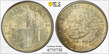 1952 10C Republic MS64