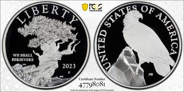 2023-P Medal American Liberty First Strike PR69DCAM