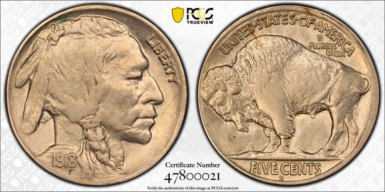 Cert 47800021 - Coin Image