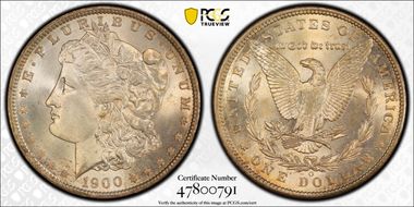 1900-O $1 MS67