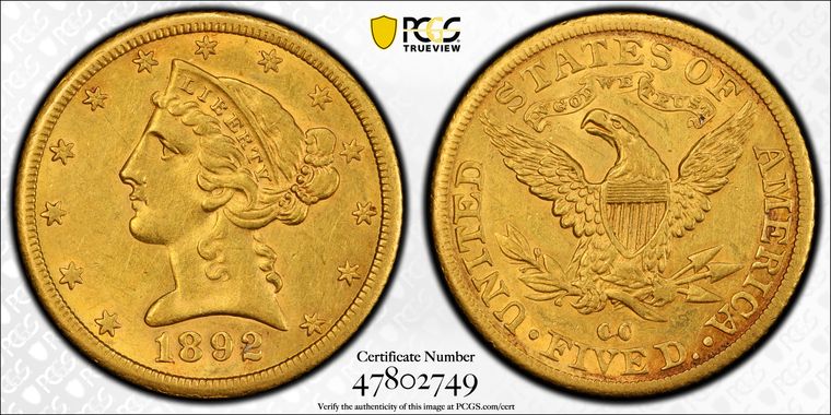 Cert 47802749 - Coin Image