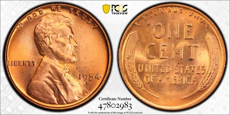 Cert 47802983 - Coin Image