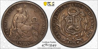 1894/3-TF Dinero KM-204.2 VF35