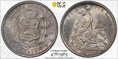 1912-FG Dinero KM-204.2 MS65