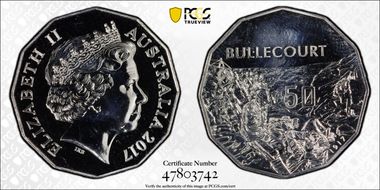 2017 50C Bullecourt MS69