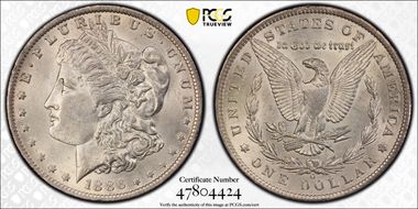 1886-O $1 MS61