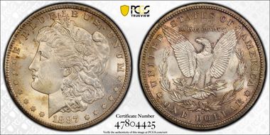 1887-S $1 MS64