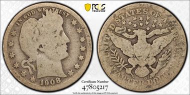 1908-D 25C AG3