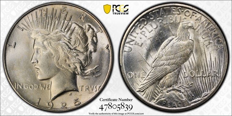 Cert 47805839 - Coin Image