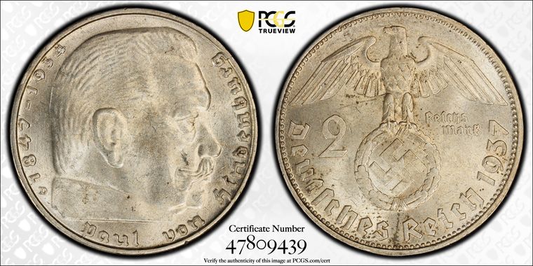 Cert 47809439 - Coin Image