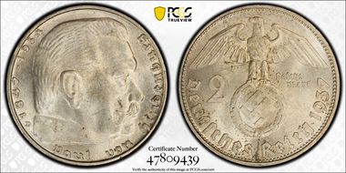 1937-D 2 Mk J-366 MS63