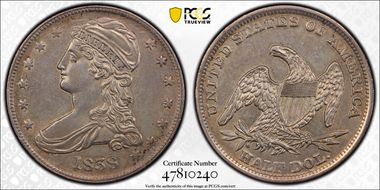 1838 50C GR-8 AU55