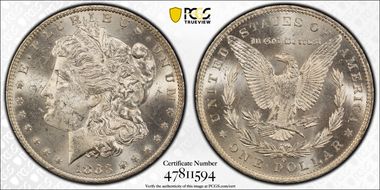 1883-O $1 MS63