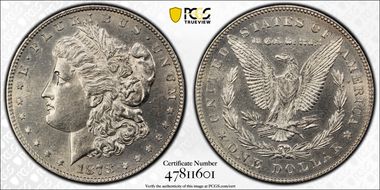 1878 7TF $1 Reverse of 1878 N1