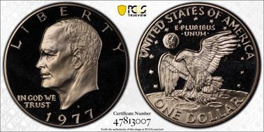 1977-S $1 PR69CAM