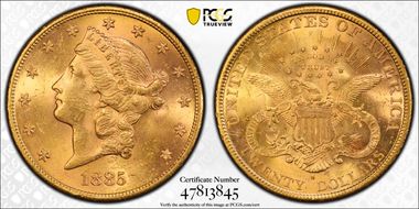 1885-S $20 N1