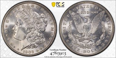 1903 $1 MS67+