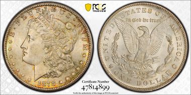 1878-S $1 MS63