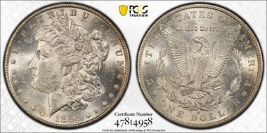 1891-S $1 AU58