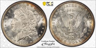 1903-O $1 MS63