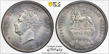 1825 Shil S-3812 Bare Head MS63