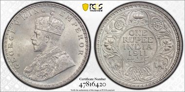 1911(C) Rupee SW-8.11 MS64